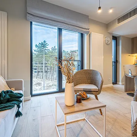 아파트 Przy Plazy W Rogowie, Miedzy Morzem Baltyckim A Jeziorem Resko, Otoczone Lasem I Cisza - 2homerent 로고보